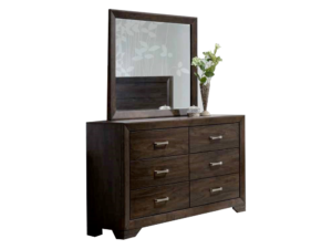 DOUBLE DRESSER w/ MIRROR
