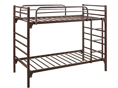 CAMPUS STEEL BUNK with ATTACHED SIDE LADDER & RAIL